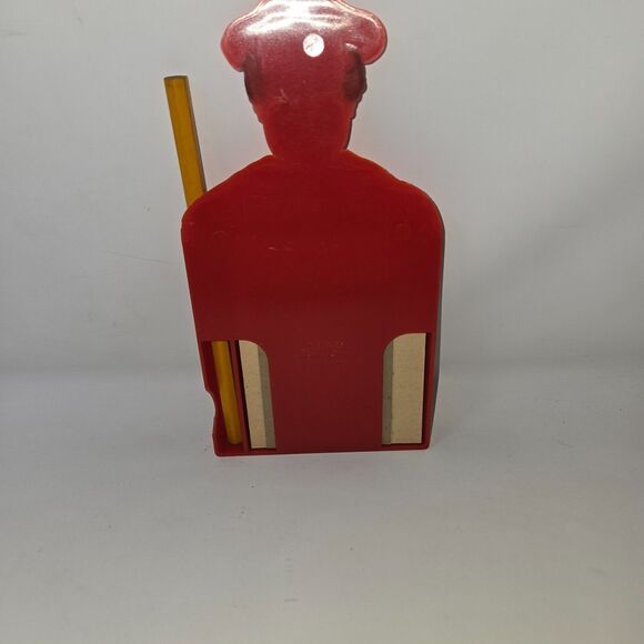 Royal Pacific Co Chef Line Memo Pad Vintage 1940s 7-1/2" x 3-5/8" Pencil Holder - Picture 15 of 16